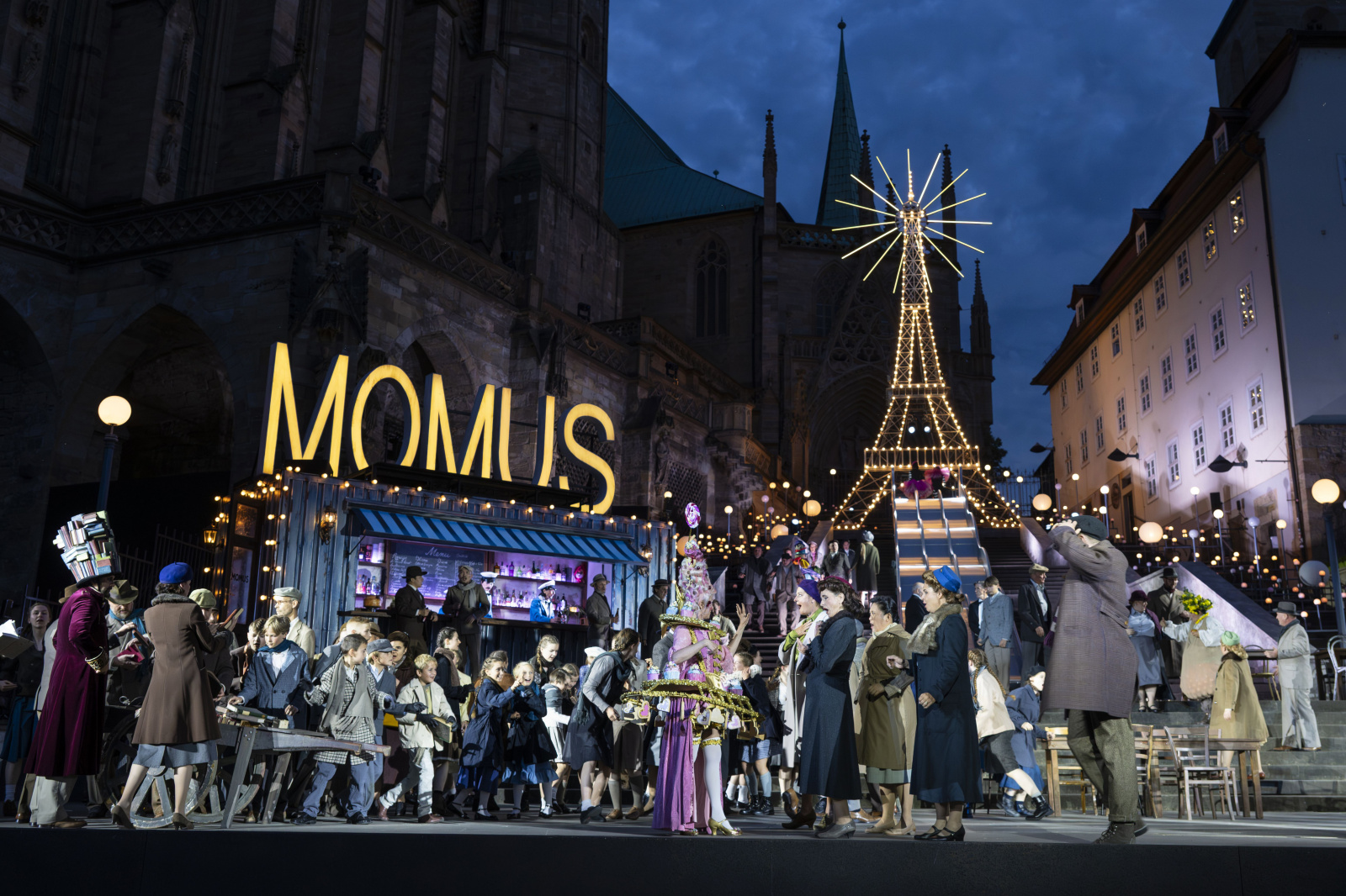 Probe La Bohème (DomStufen-Festspiele)